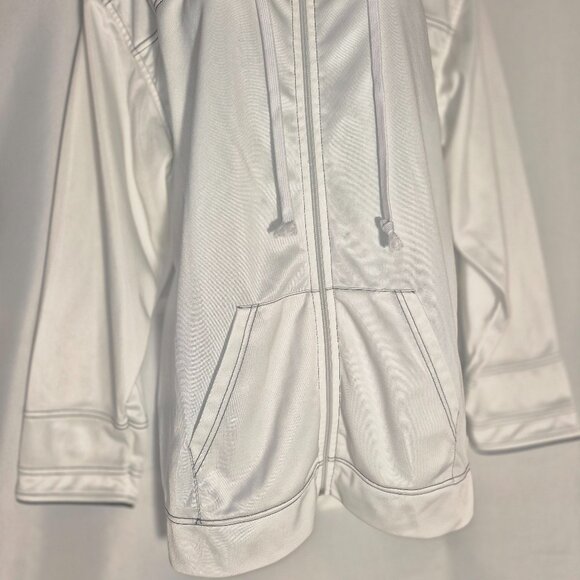 BEAUXART sportswear hooded athletic jacket, white from Europe in size XL - Picture 8 of 16